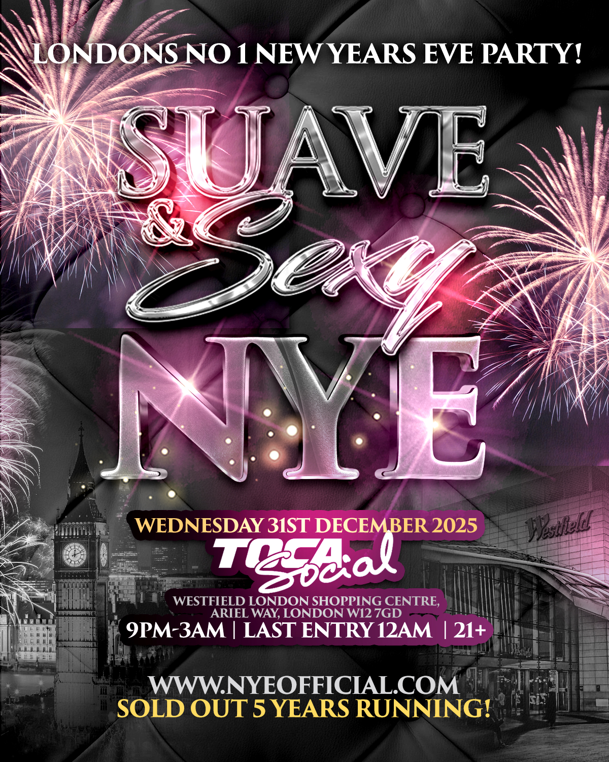 Suave & Sexy - New Year's Eve Party