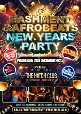Bashment & Afrobeats - New Year’s Eve Party