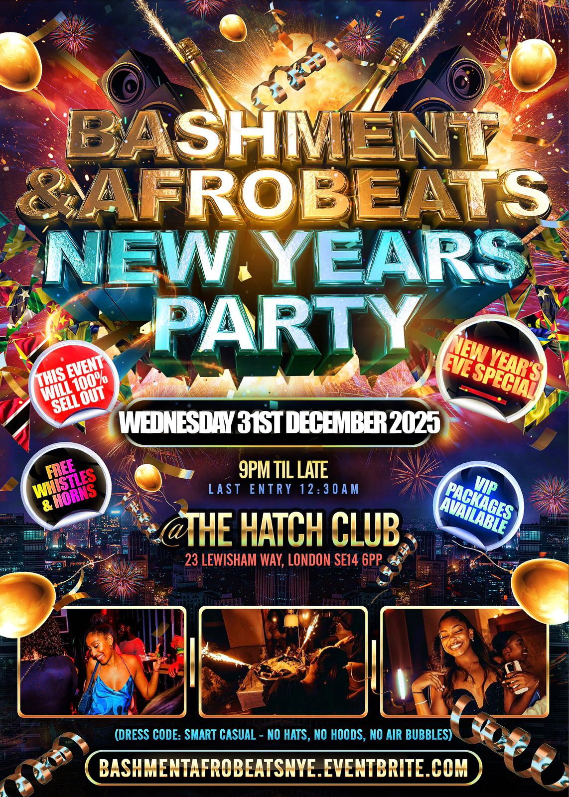 Bashment & Afrobeats - New Year’s Eve Party