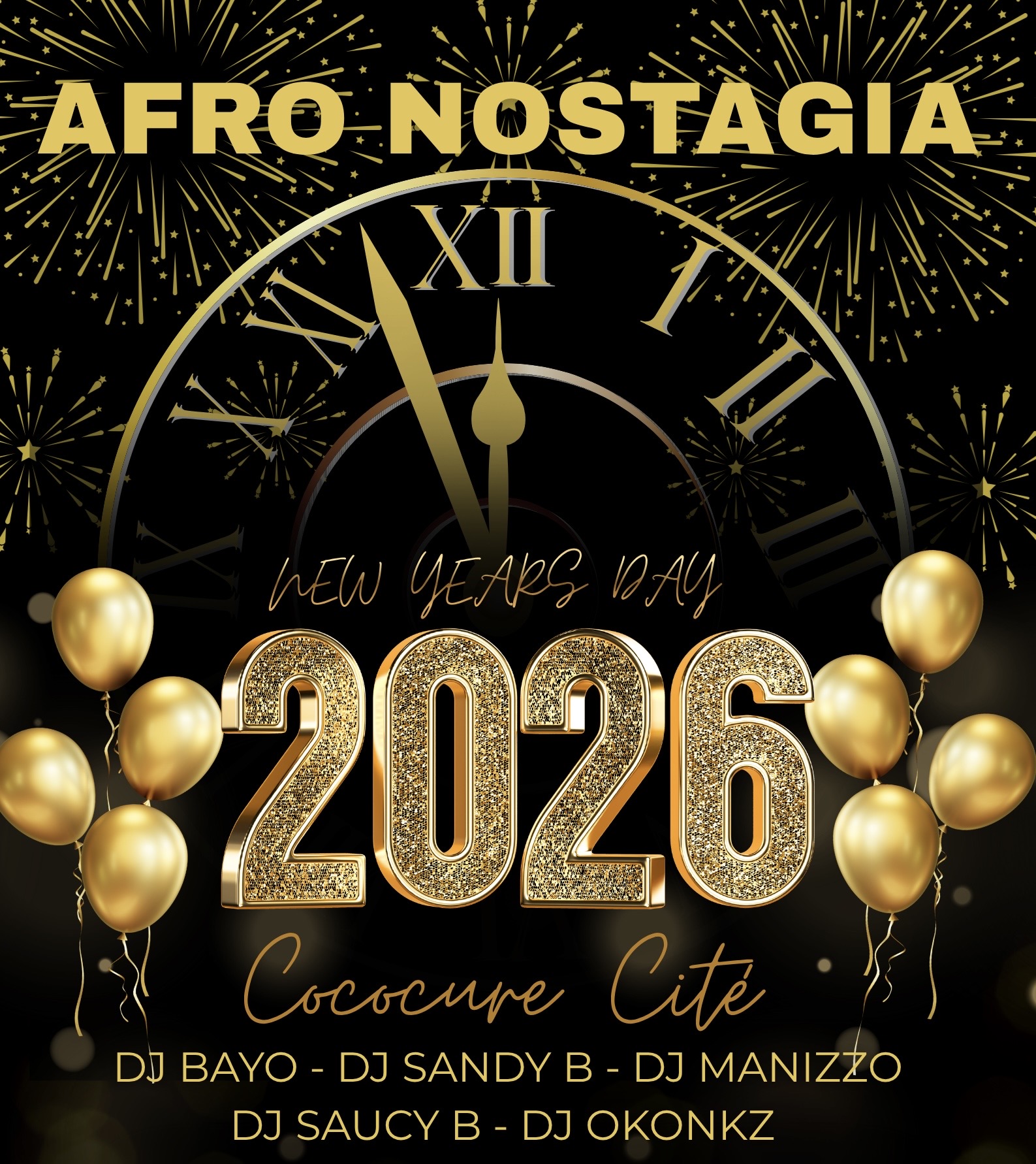 Afro-Nostalgia After Dark (New YEAR Day)