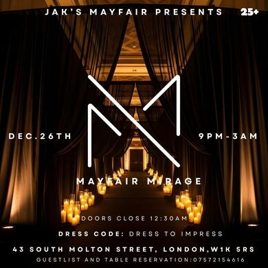 MAYFAIR MIRAGE!!!!  