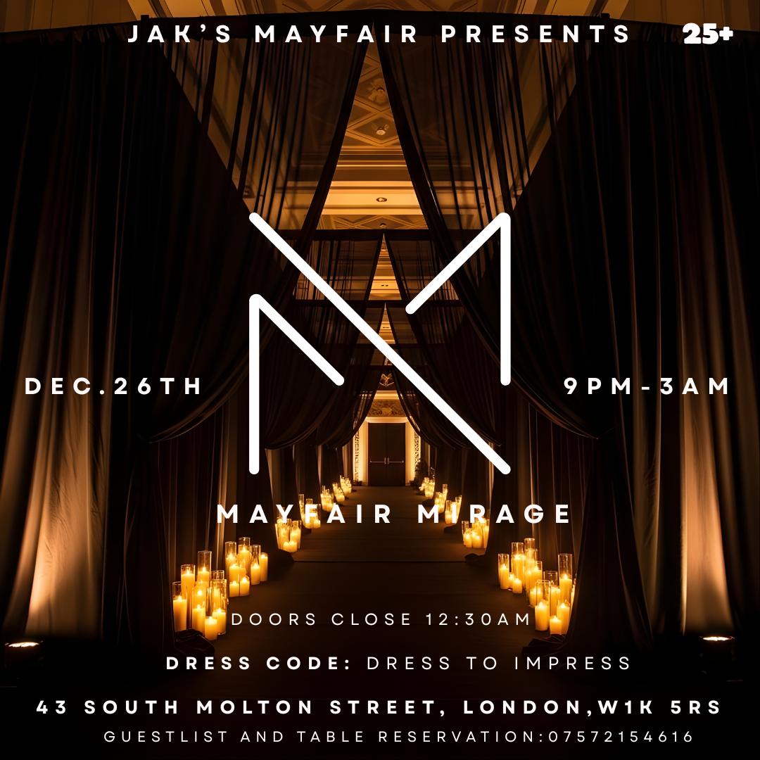 MAYFAIR MIRAGE!!!!  