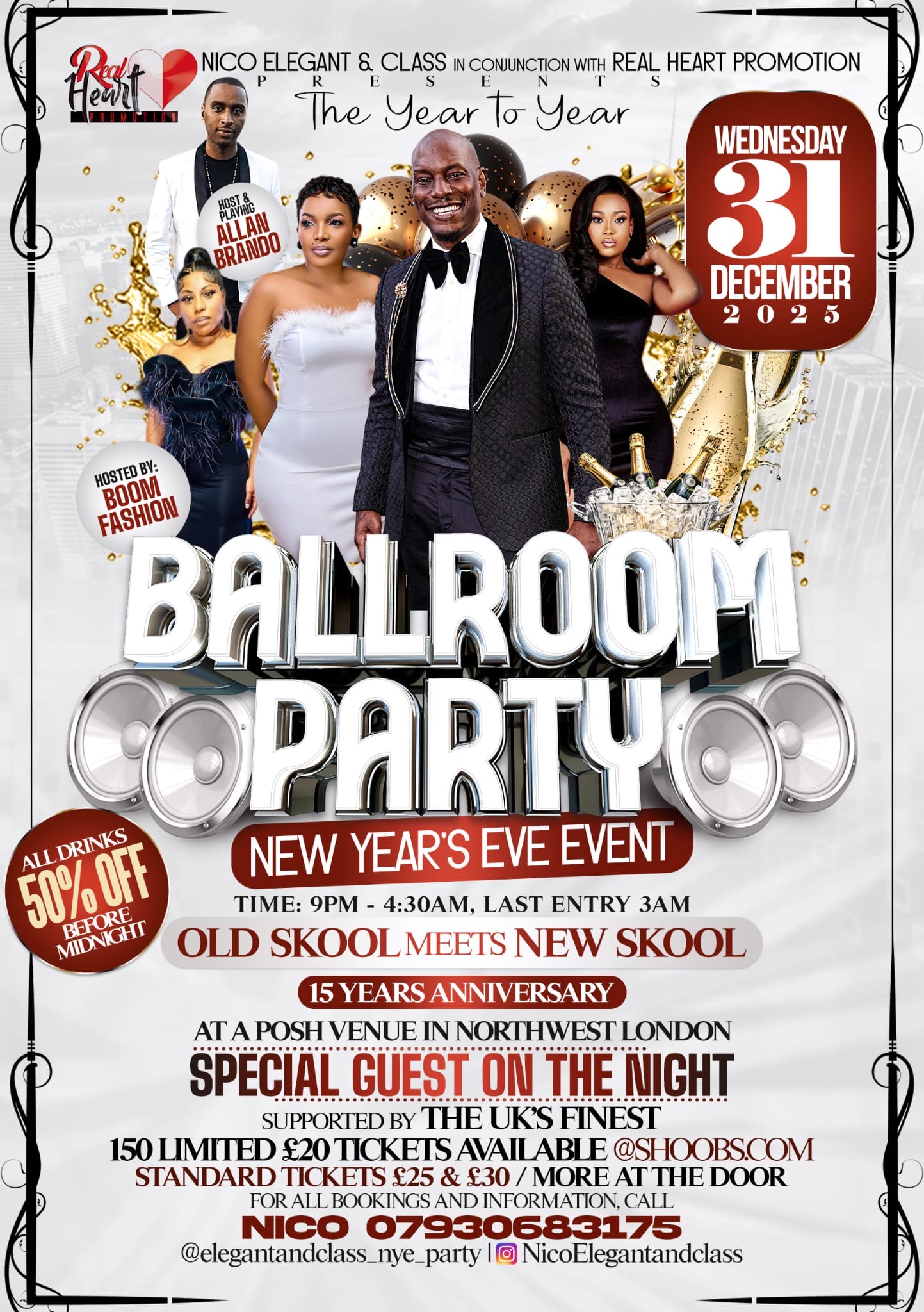 Elegant and Class Ballroom Party