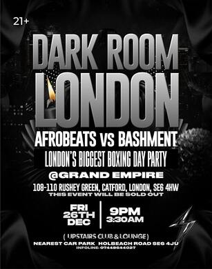 BASHMENT vs AFROBEATS - South London Boxing Day Party