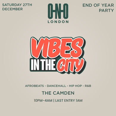 VIBES IN THE CITY - END OF YEAR PARTY