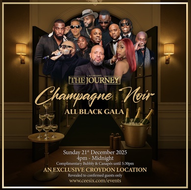 The Journey 'Champagne Noir' All Black Gala