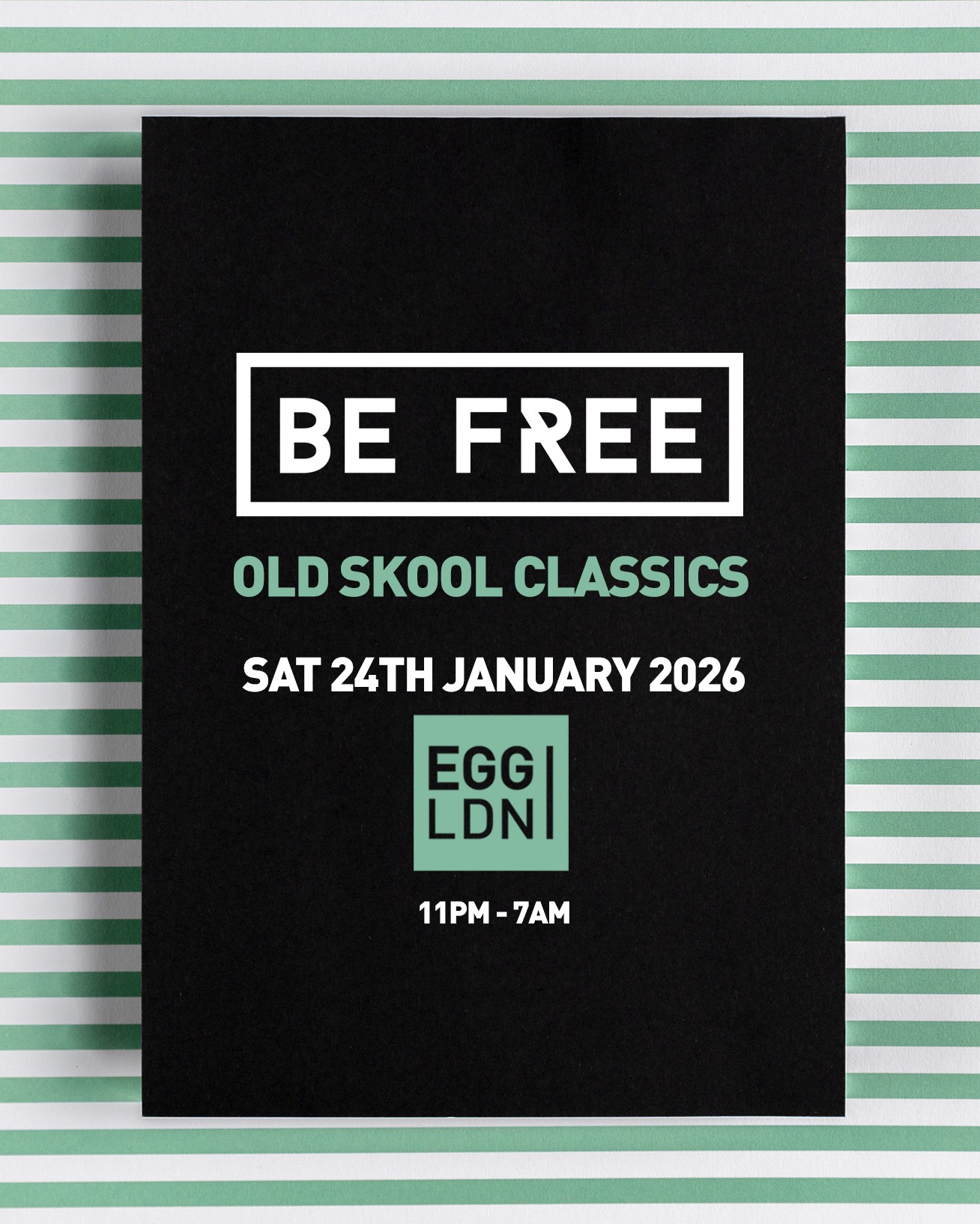BE FREE - OLD SKOOL CLASSICS