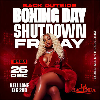BOXING DAY RAVE @ LA LOUNGE (HACIENDA)  