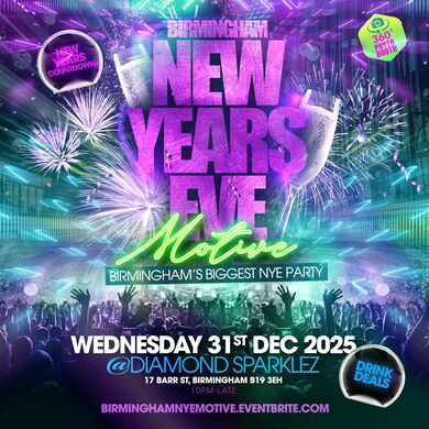 Birmingham New Years Eve Motive Party