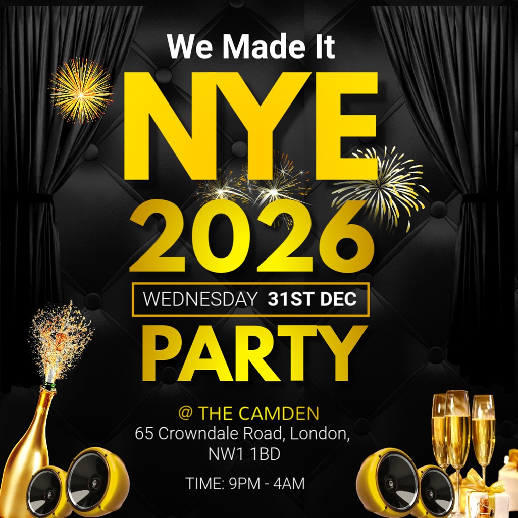 NEW YEARS EVE :: Afrobeats & Bashment Party