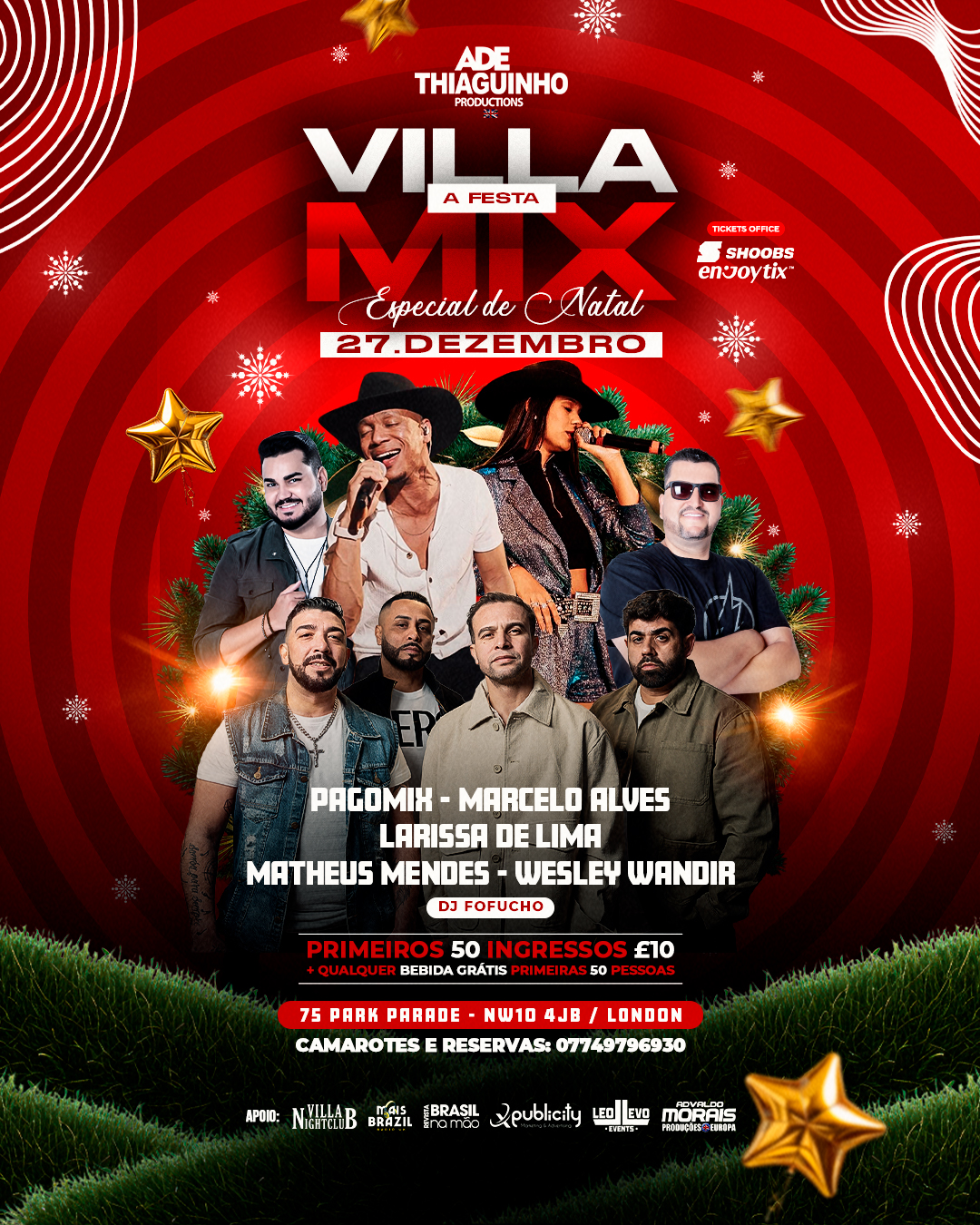 A FESTA VILLA MIX ESPECIAL DE NATAL 