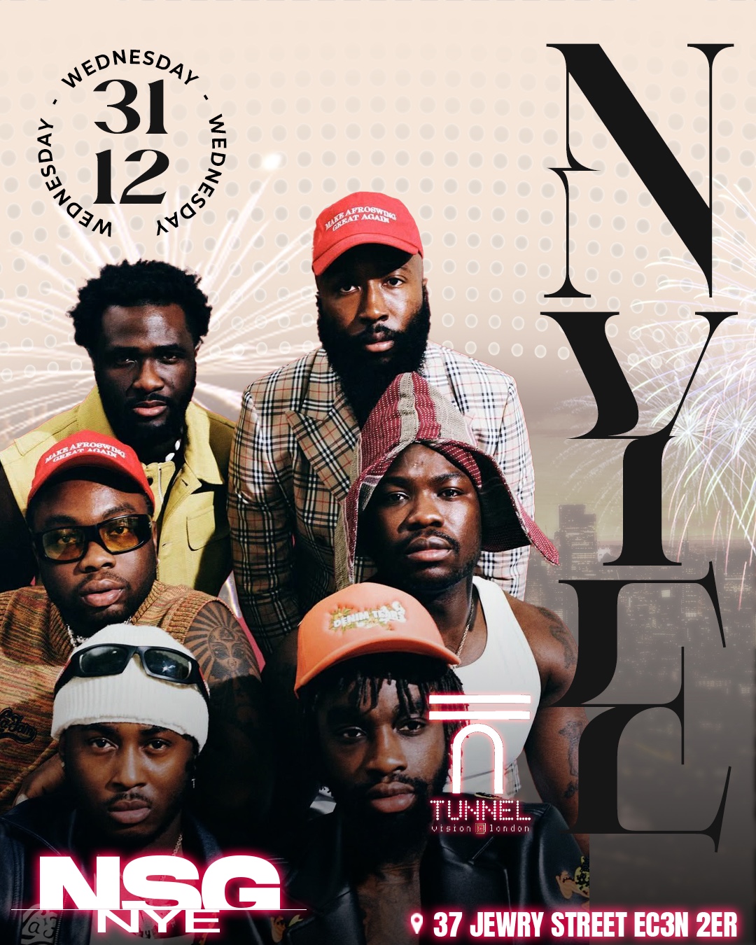 NSG NYE Afrobeats New Years Eve 2025….welcome 2026