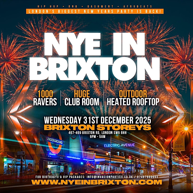 NYE IN BRIXTON