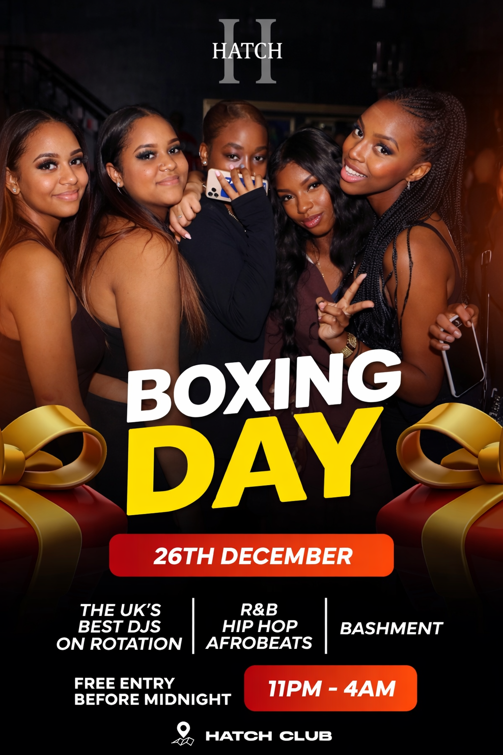 HatchClub Weekenders  BOXING DAY SPECIAL  