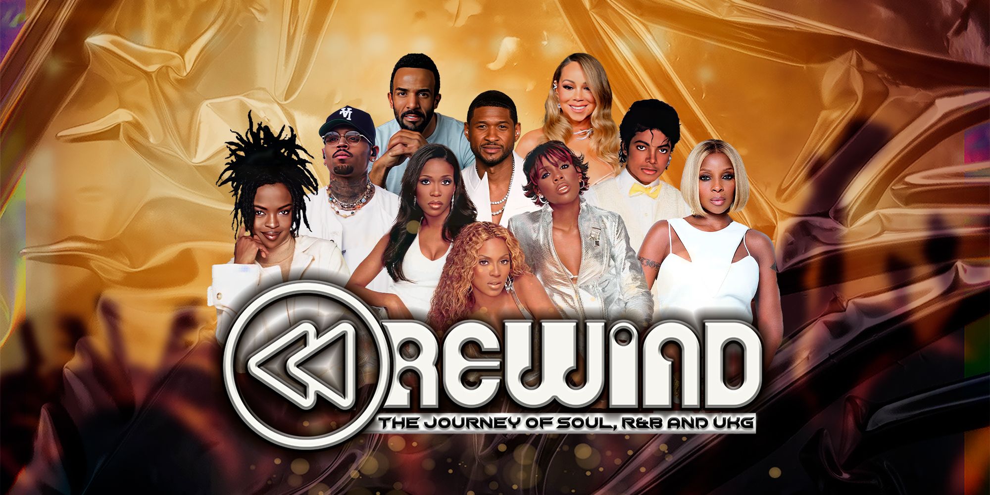 ◀◀ Rewind : The Journey of Soul, R&B and UK Garage Live! – Wolverhampton