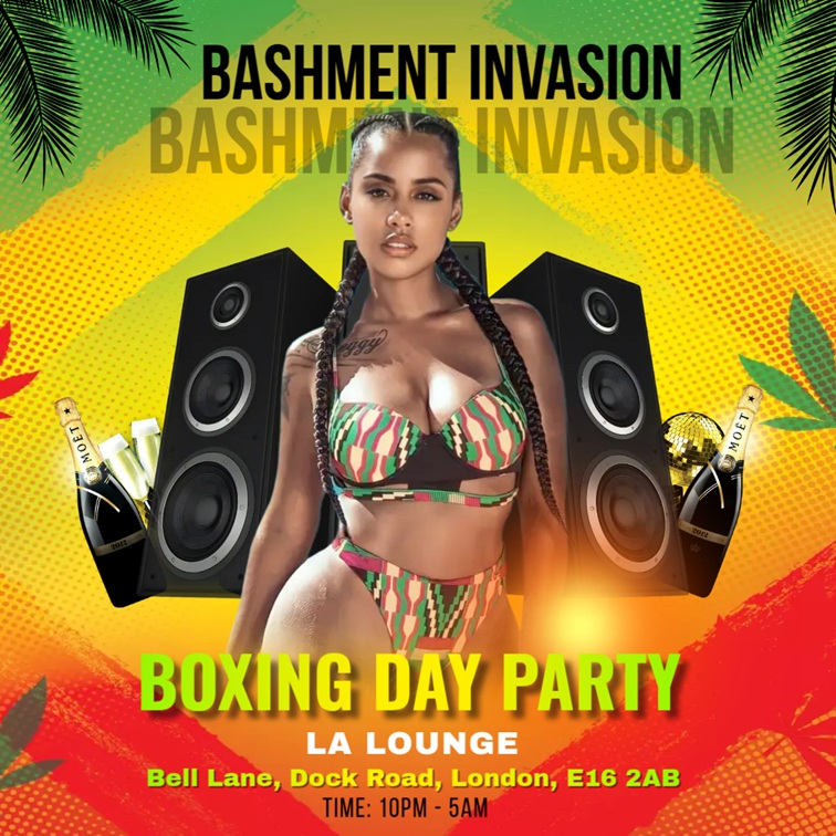 Bashment Invasion : Boxing Day Party