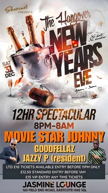 NYE The Hangover 12 Hour Spectacular