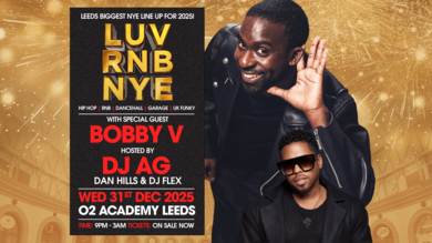 LUV RnB NYE With Special Guest BOBBY V Hosted By DJ AG
