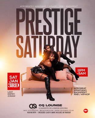 PRESTIGE SATURDAY 