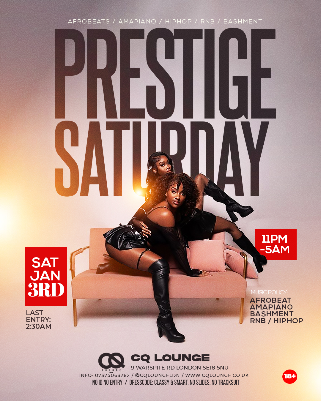 PRESTIGE SATURDAY 