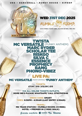 Live Your Life  *NYE SPECIAL*