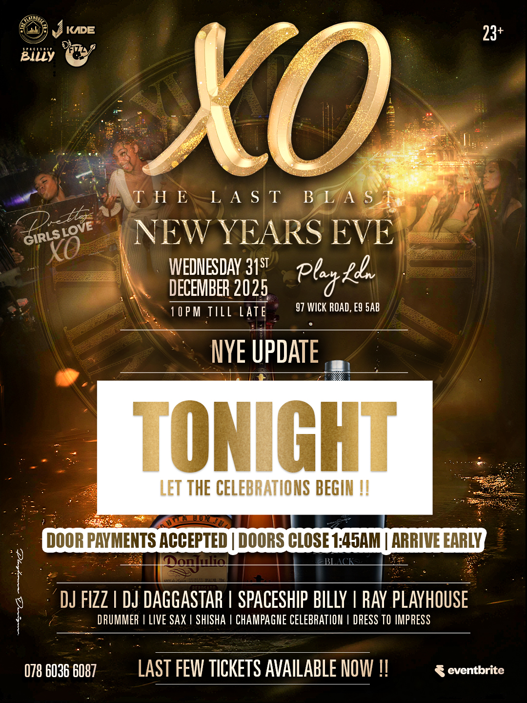XO NYE CELEBRATION