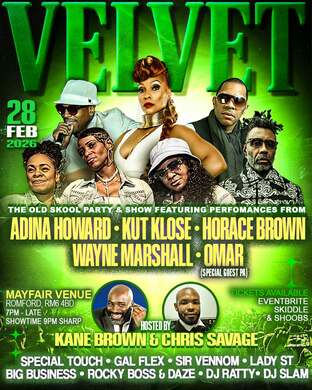 VELVET RNB - Adina Howard | Kut Klose | Horace Brown | Omar Live