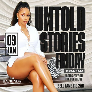 UNTOLD STORIES @ LA LOUNGE (THIS FRIDAY)  