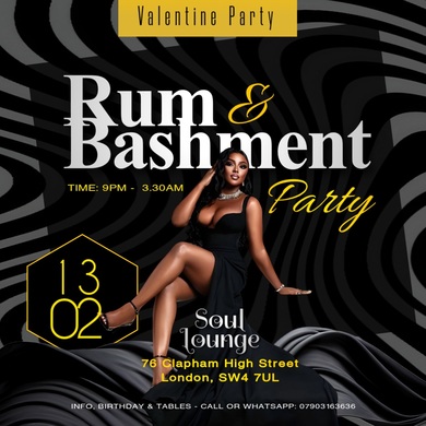 Rum & Bashment Valentine Party