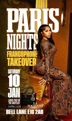 PARIS NIGHT | FRANCOPHONE TAKEOVER 