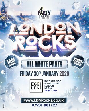 London Rocks - All White Party 