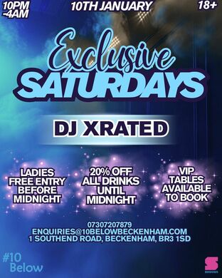EXCLUSIVE SATURDAYS