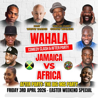 Wahala Comedy Clash: Jamaica Vs Africa