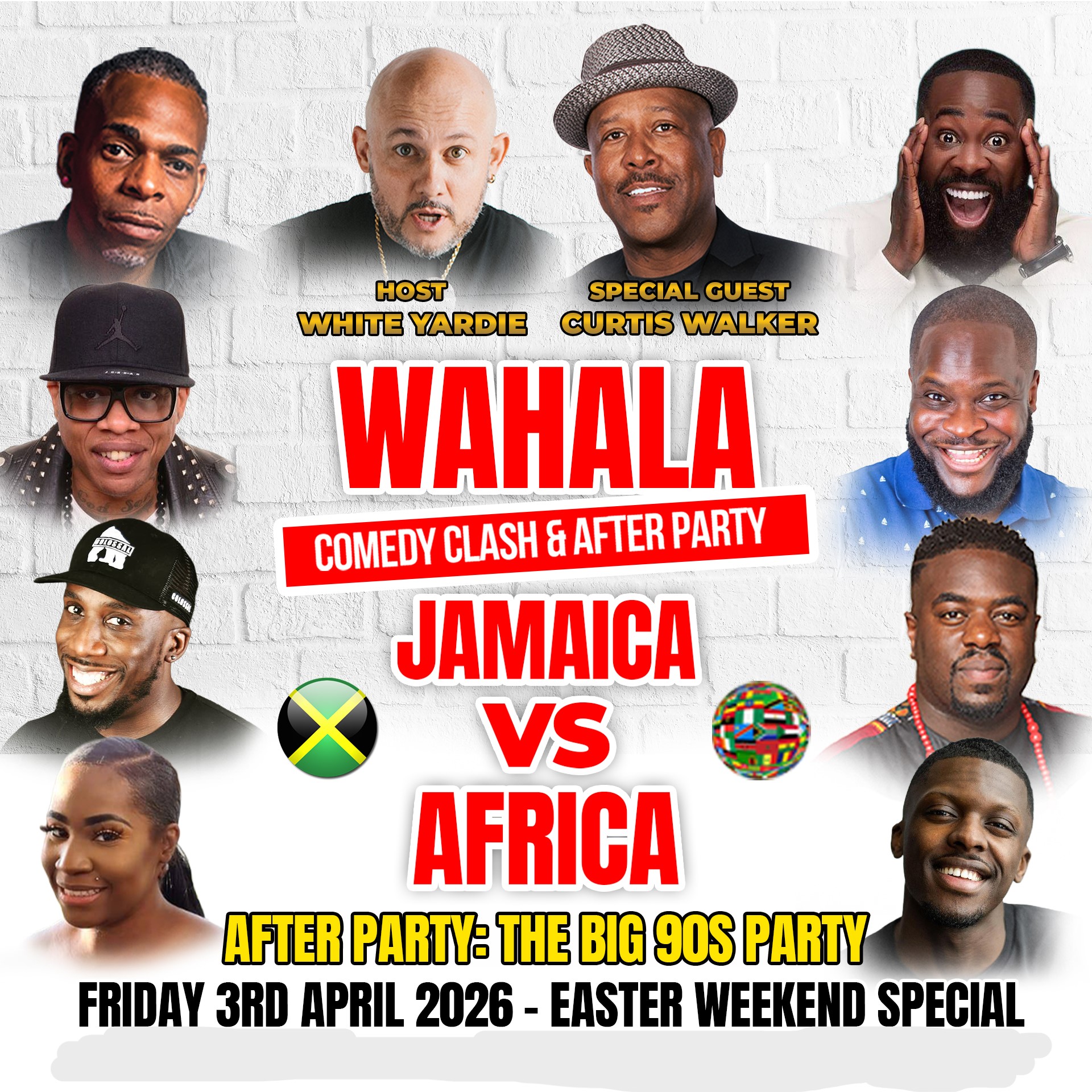 Wahala Comedy Clash: Jamaica Vs Africa