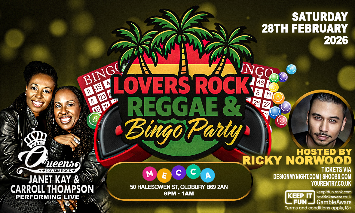 Lovers Rock Reggae And Bingo Party