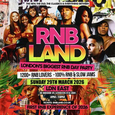 RNBLAND - London's Biggest Summer Opening RNB DAY PARTY (1000+ RAVERS)