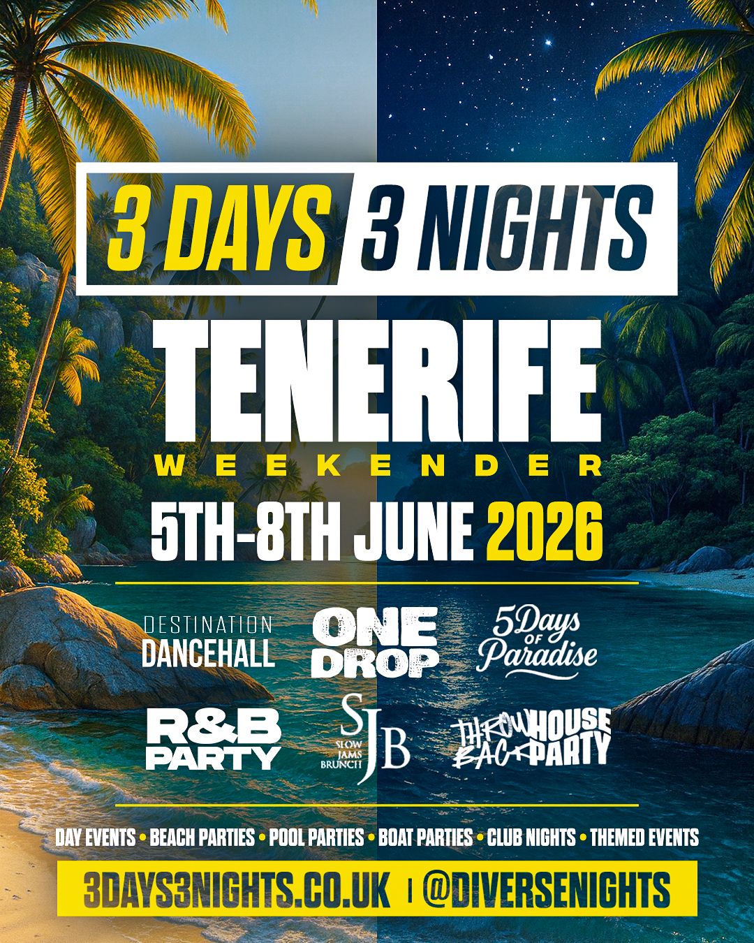 3 Days 3 Nights - Tenerife 2026