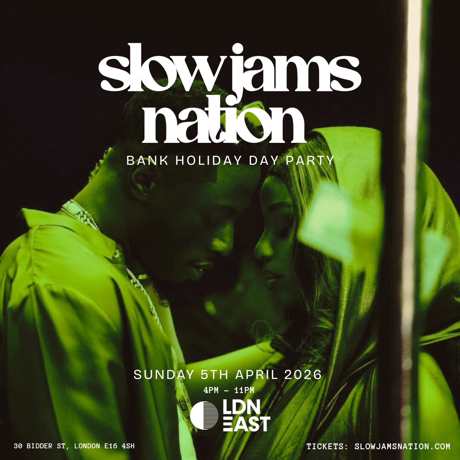 SLOW JAMS NATION - Bank Holiday Slow Jams & RnB Day Party 