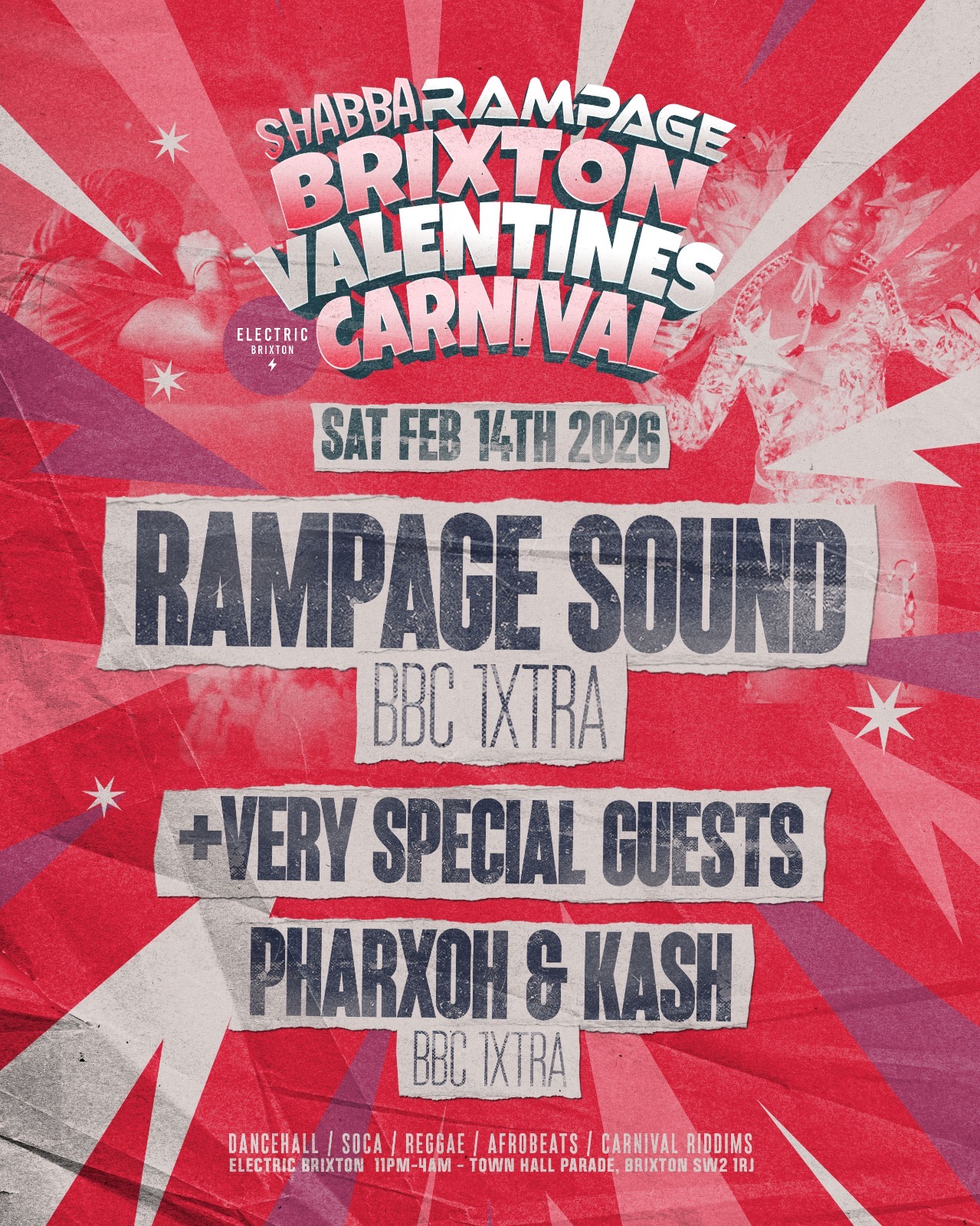 Brixton Winter Carnival - Rampage / Heartless Crew + much more!