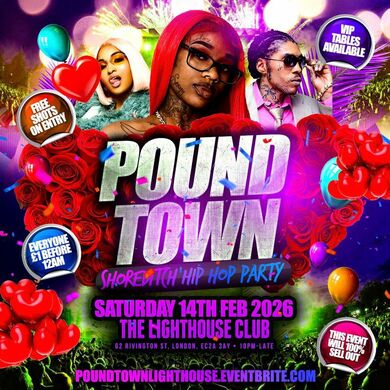 Pound Town - Shoreditch Hip Hop Party