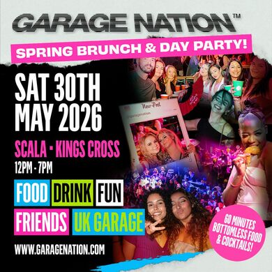 GARAGE NATION – SPRING BRUNCH & DAY PARTY 