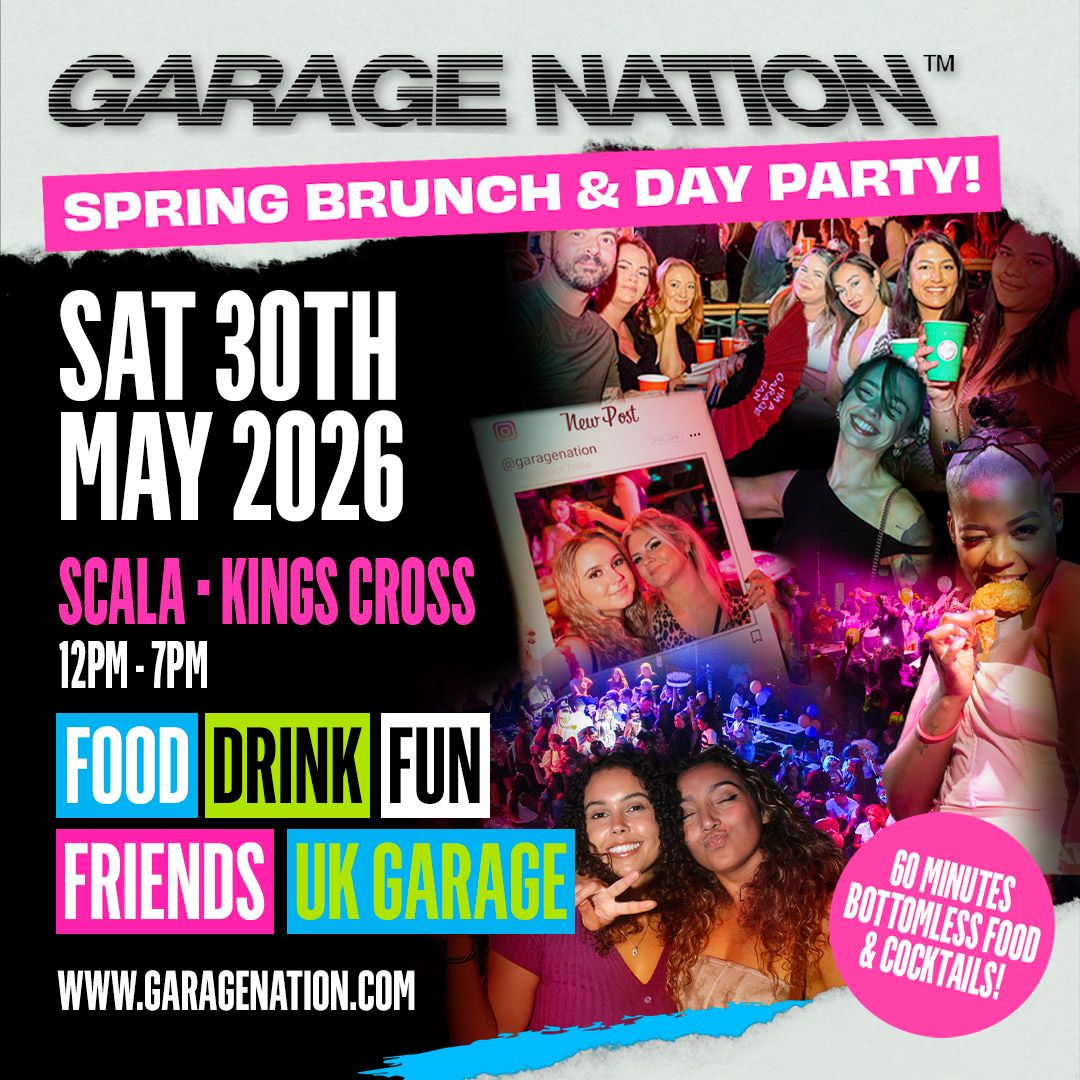 GARAGE NATION – SPRING BRUNCH & DAY PARTY 