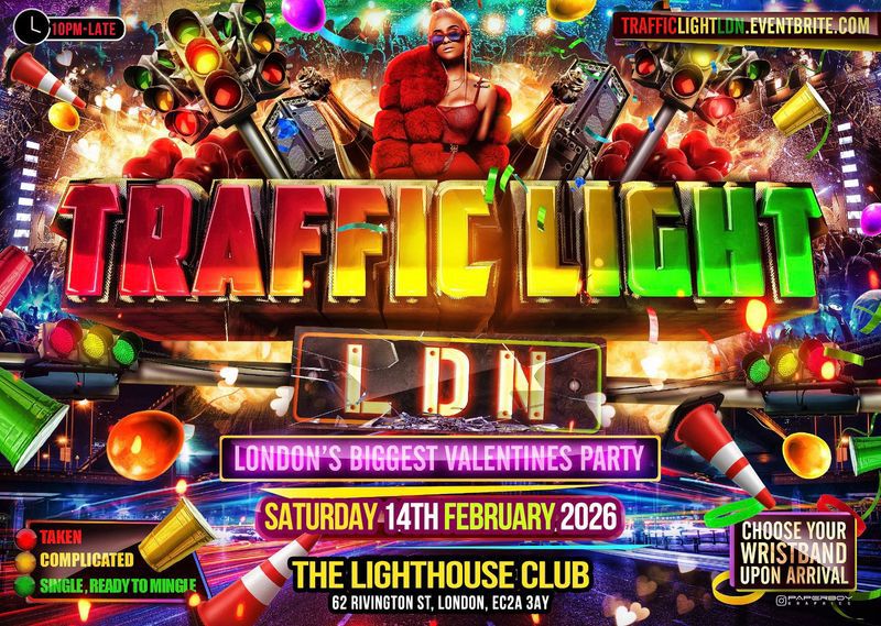 Traffic Light LDN - London’s Biggest Valentines Party