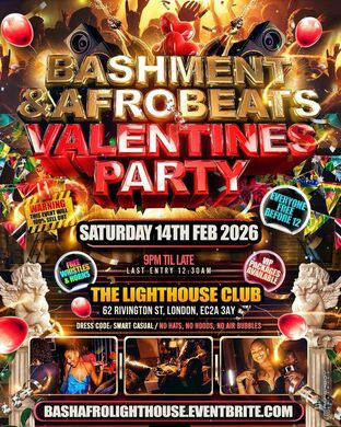 Bashment & Afrobeats - Valentines Party (Everyone Free Before 12AM)