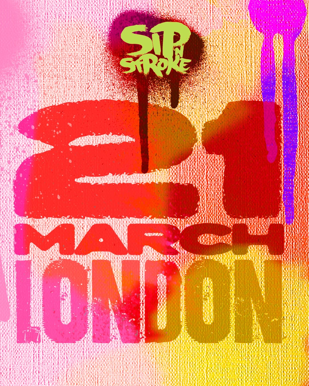 Sip 'N Stroke | 3pm - 6pm | Sip and Paint Party 