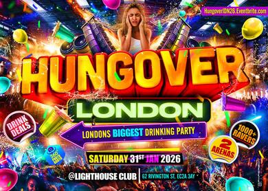 Hungover London - London's Biggest Drinking Party