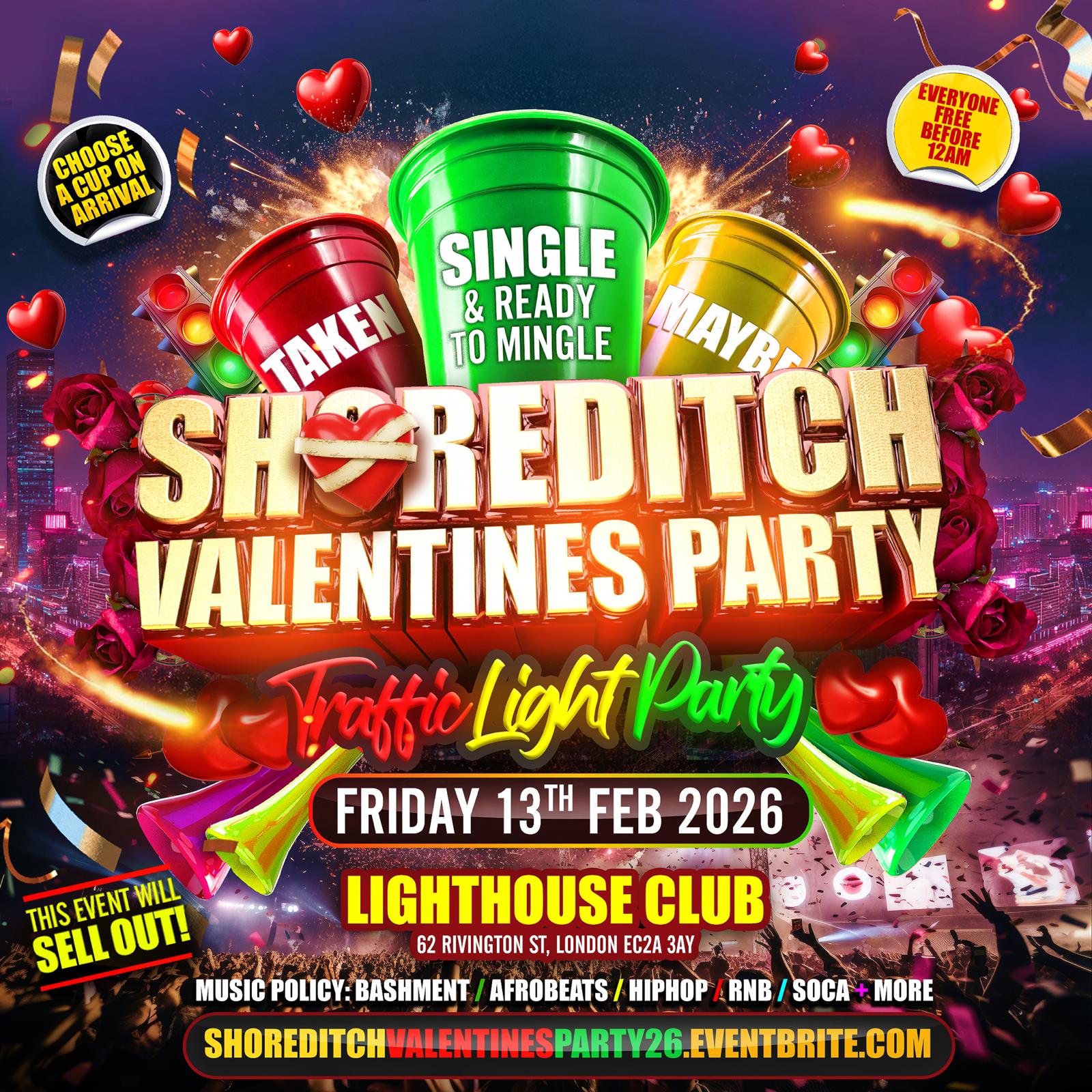 Soreditch Valentines Party - Traffic Light Edition