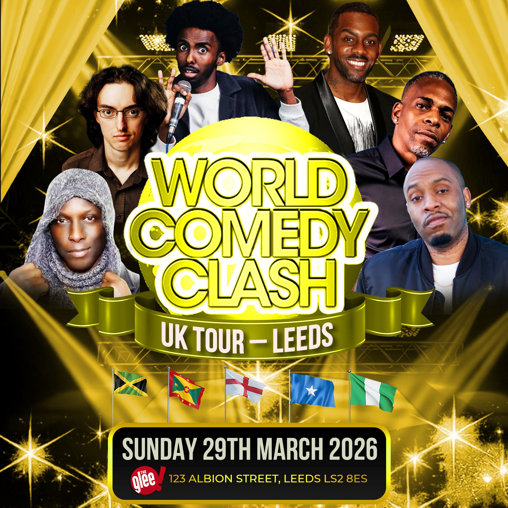 WORLD COMEDY CLASH 2026 - LEEDS