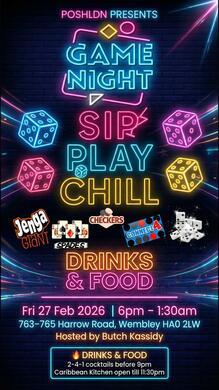 SIP-PLAY-CHILL GAMES NIGHT