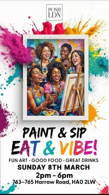 PAINT & SIP, EAT & VIBE